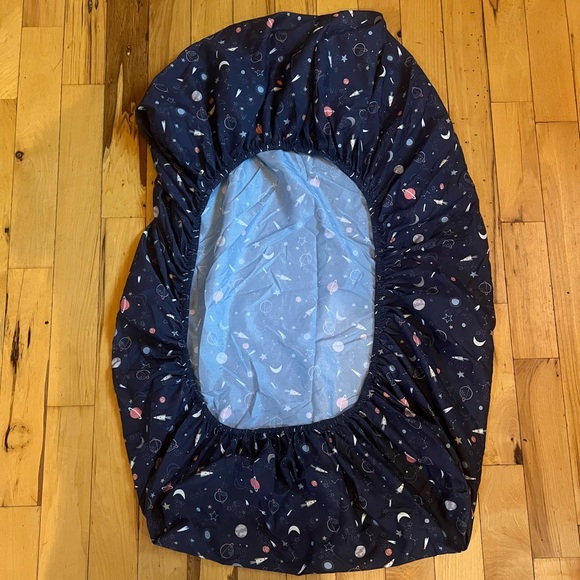 Space Themed Crib Sheets - Picture 2 of 3